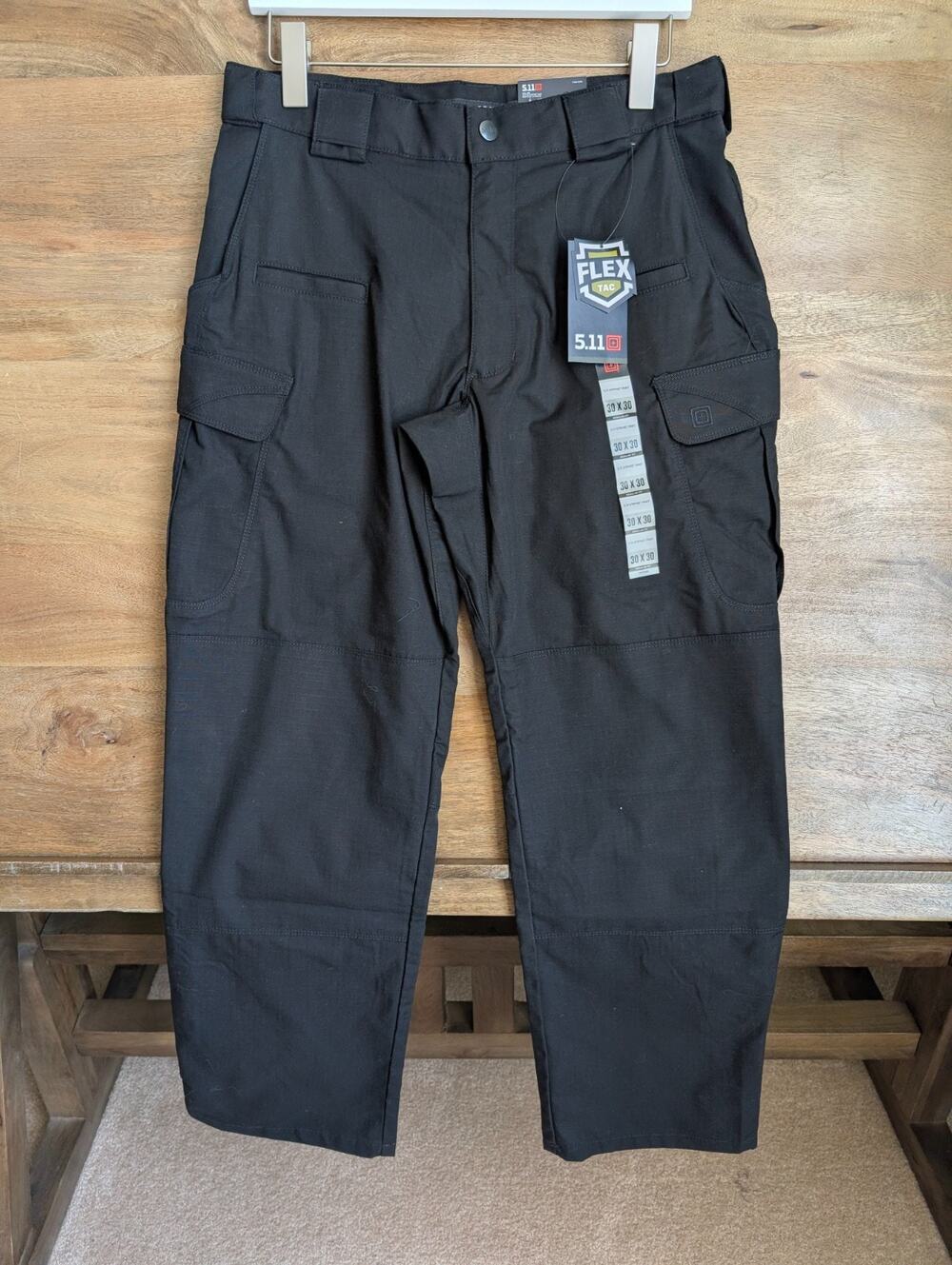 NWT 5.11 Tactical Stryke Pants Womens 30x30 Black Regular Fit Stain Resistant